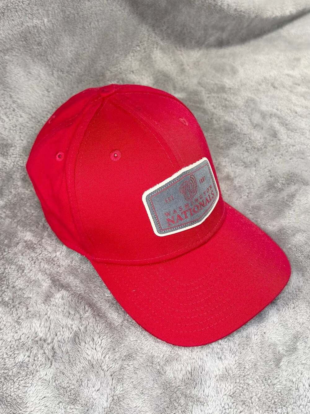 New Era 9seventy Washington Nationals MLB Snapback Hat Red Adjustable
